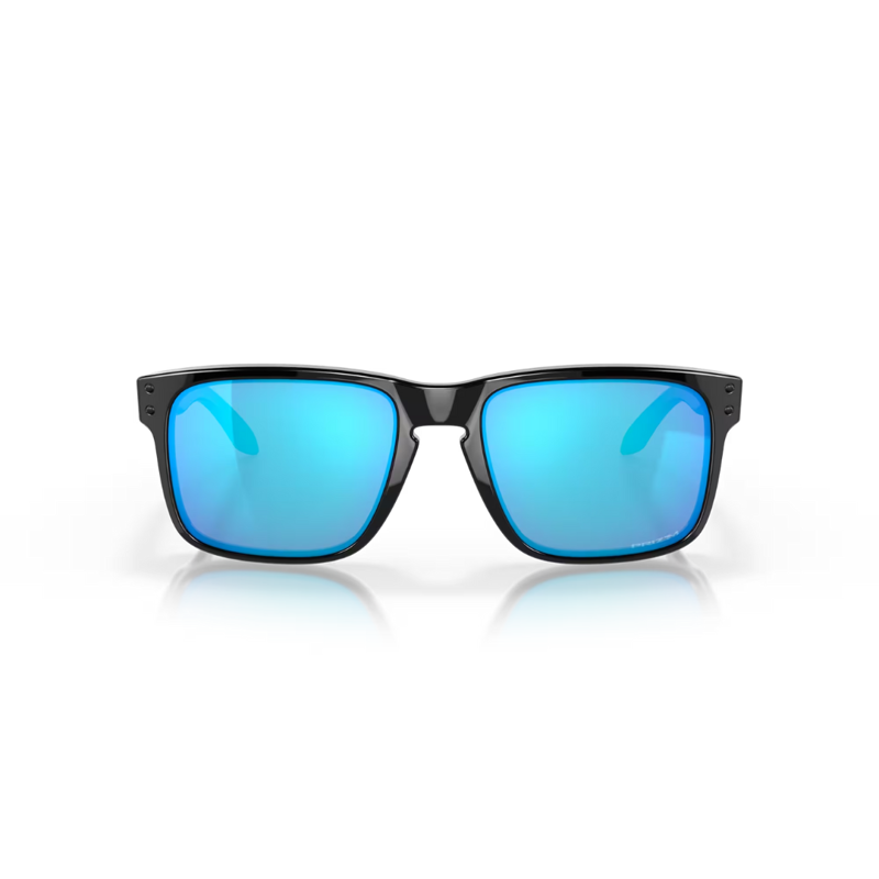 Oakley Holbrook in Polished Black Prizm Sapphire Iridium Lens-1